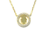 Circle of life with Girl necklace