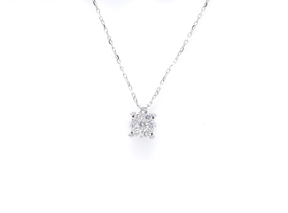 18k diamond necklace