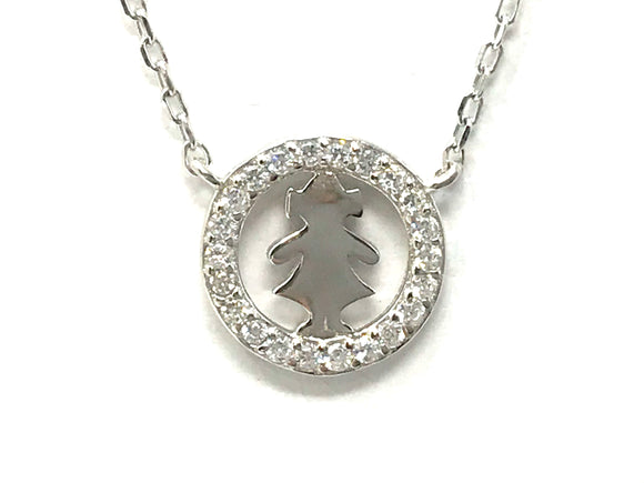 Circle of life with Girl necklace