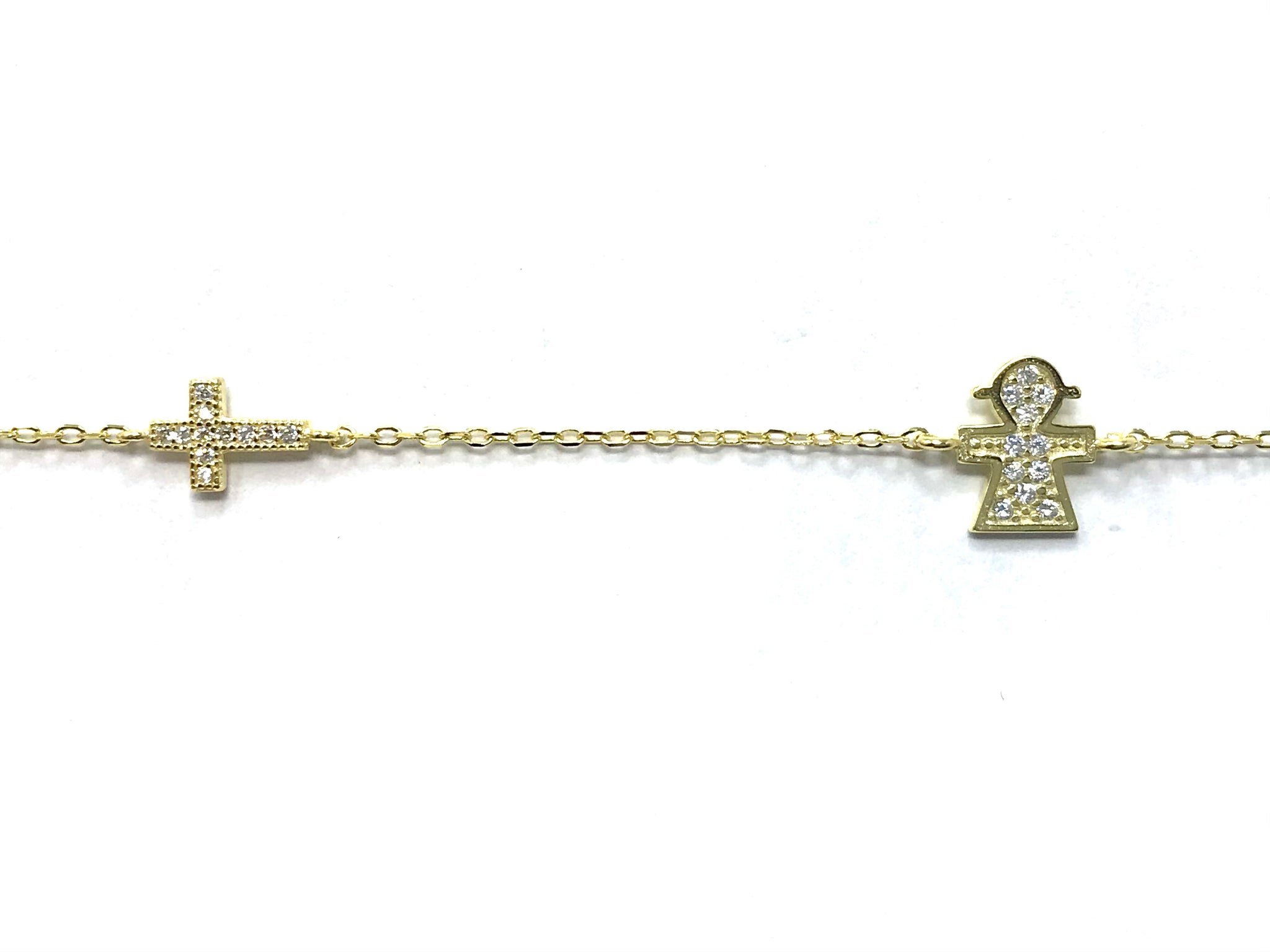 Beaded Cross Bracelet | Handmade Wanderer Bracelets