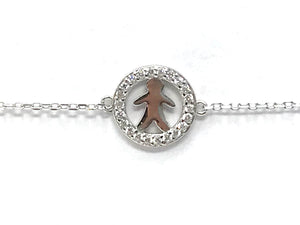 Circle of life with boy bracelet