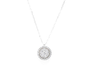 18k diamond necklace